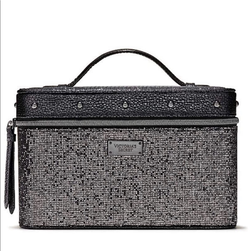 Victoria’s Secret Glitter Mesh Runway Train Case